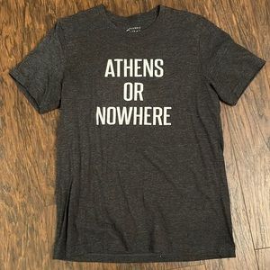 Classic Georgia Athens or nowhere shirt size large